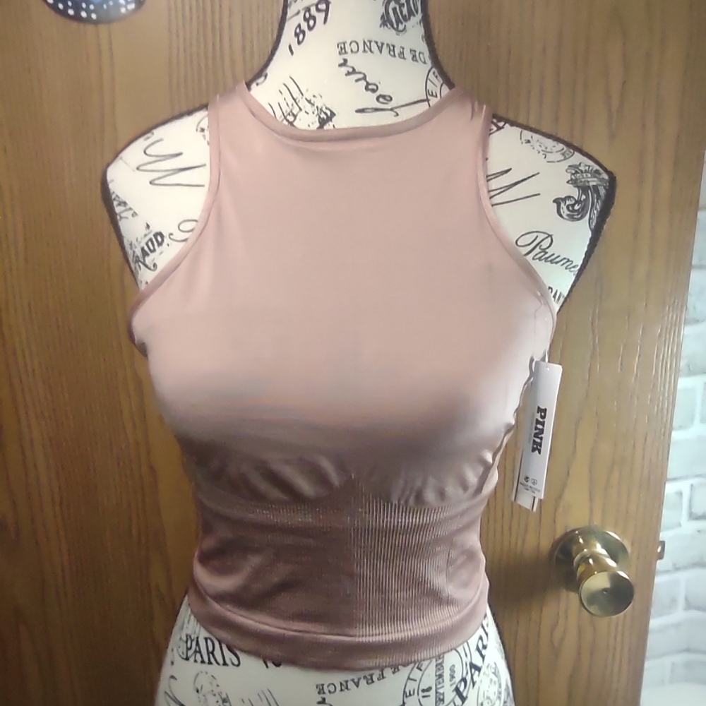 Sm. Tan Sleeveless Top - Picture 9 of 10